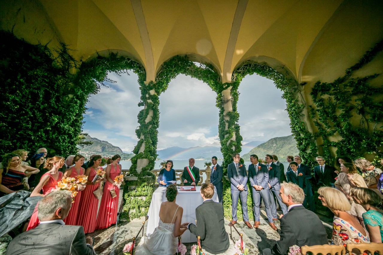 loggia civil ceremony