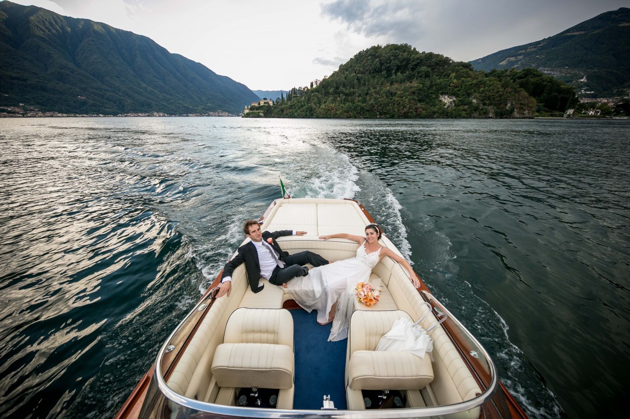 married couple lake como